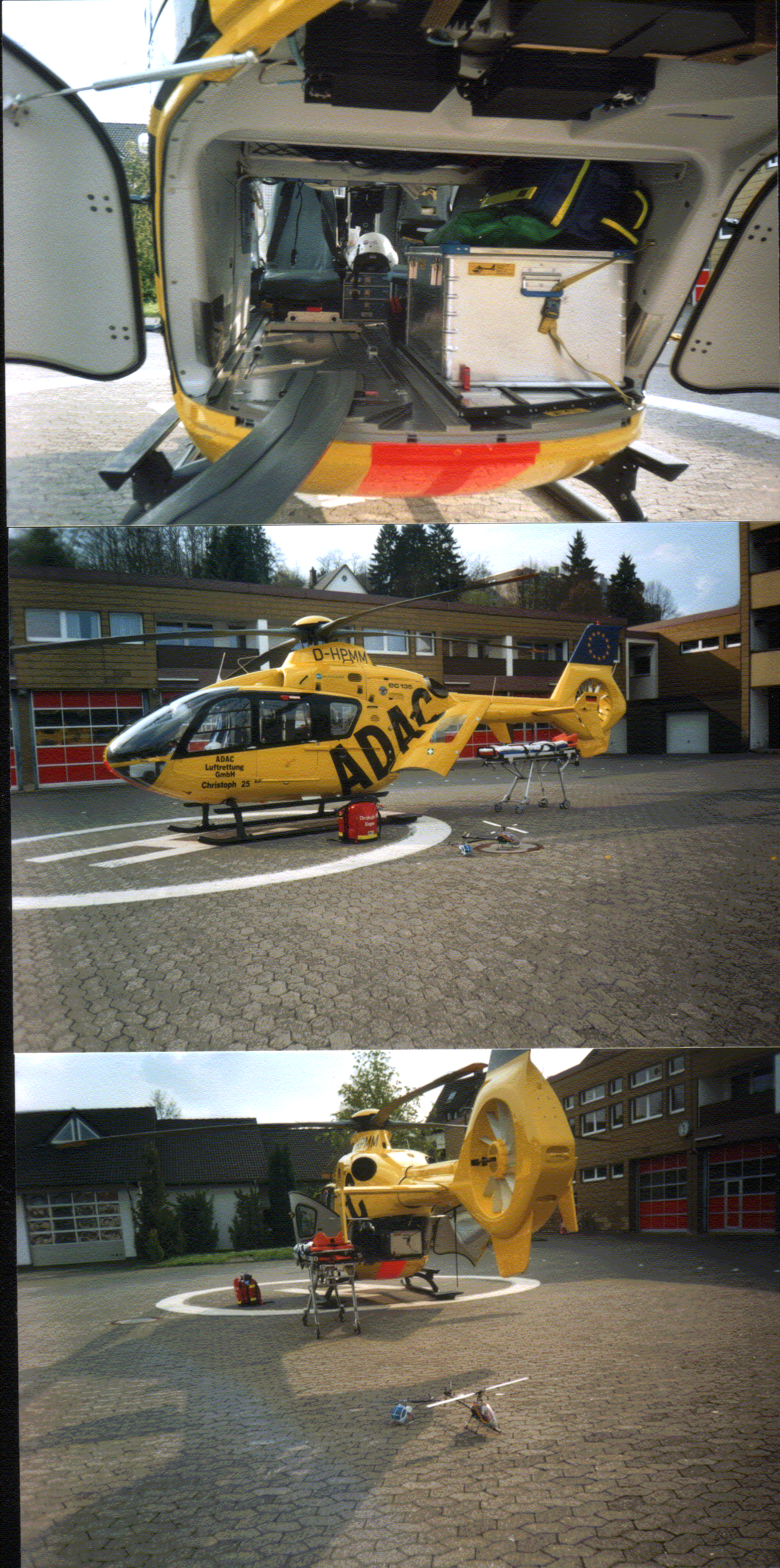 ...und nu der pic , spirit und die EC135....