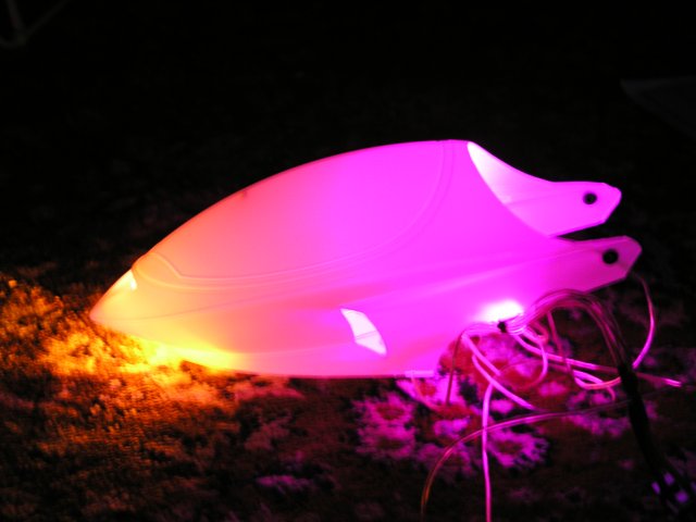 4 Leds i.d. Piephahnhaube