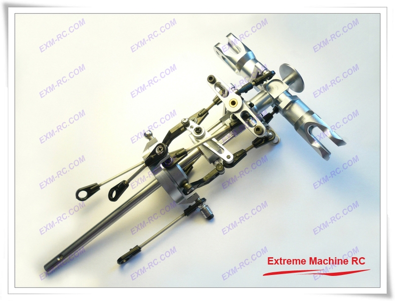 Hauptrotor, Silber, mit Drucklager bestückt