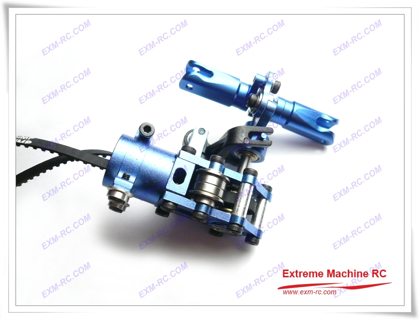 Heckrotor Blau, mit Drucklager bestückt