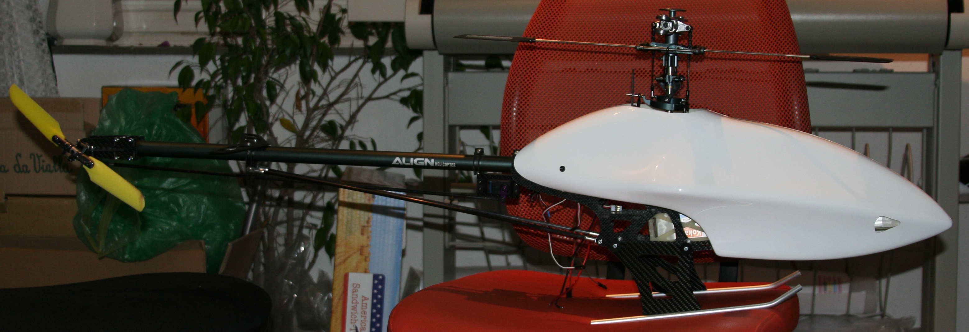 Die Kufenrohre sind noch nicht die Originalen