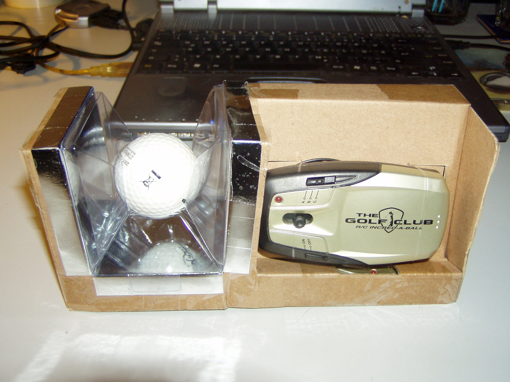 Hier ist alles noch eingepackt!