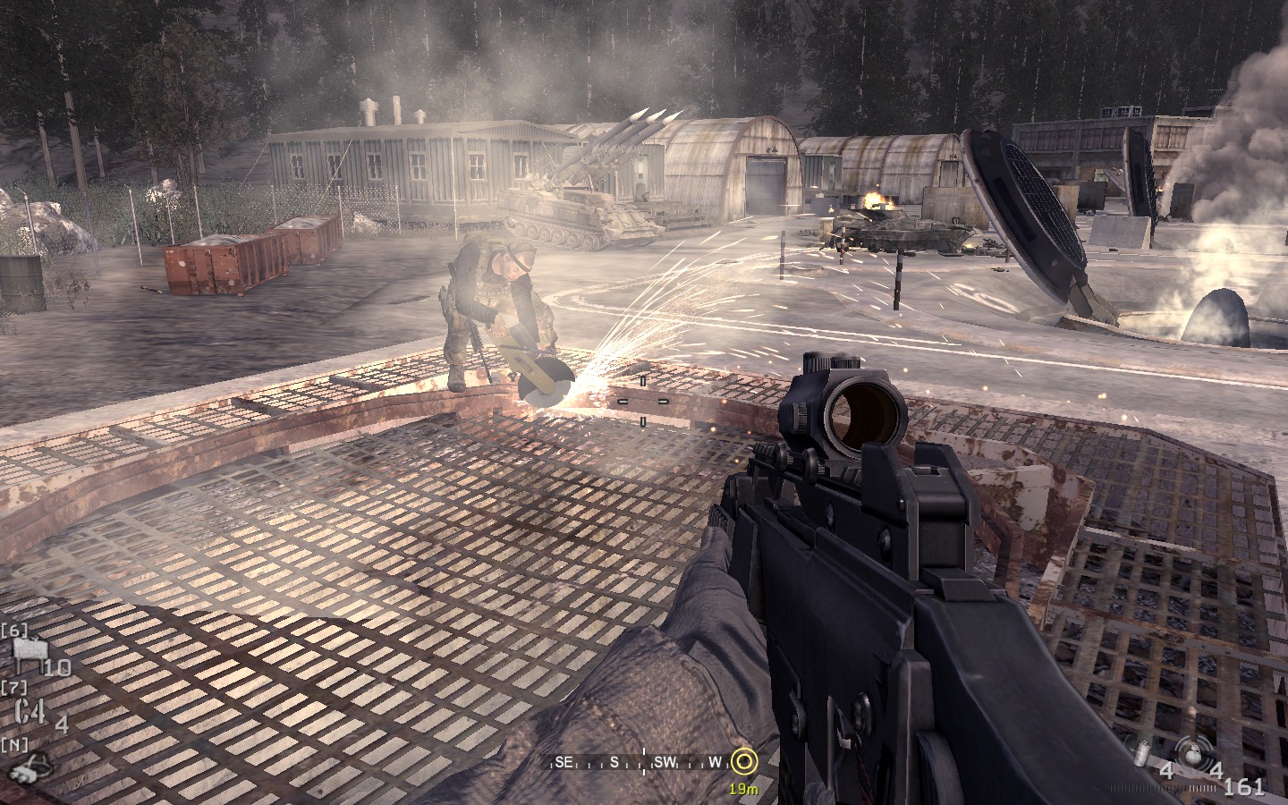 auch mit der Flex wird gerackert ;) .....