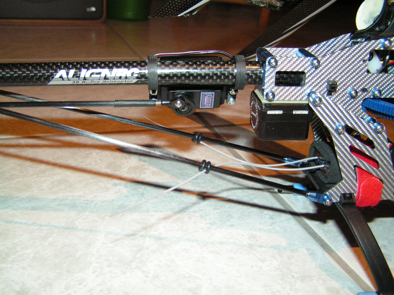 FASST Antennen am T-Rex 450SE V2