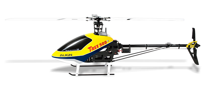 T-Rex 500CF+BL 500L+BL 60A ESC + CF Blatt