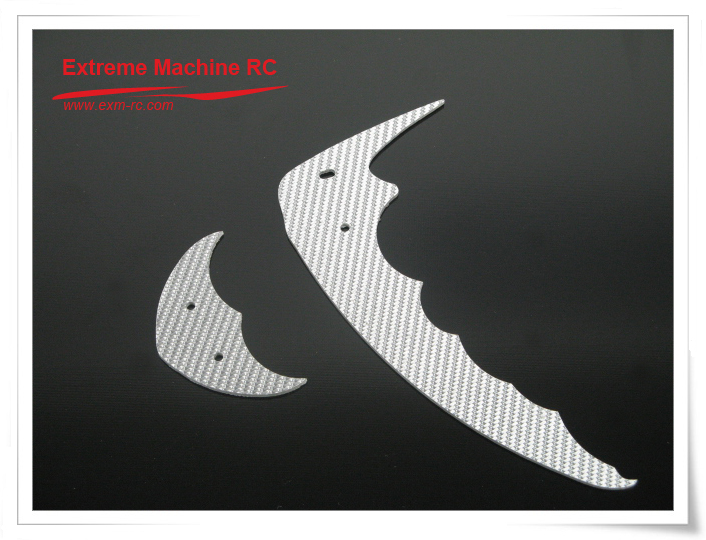 Leitwerkset Silber Shark