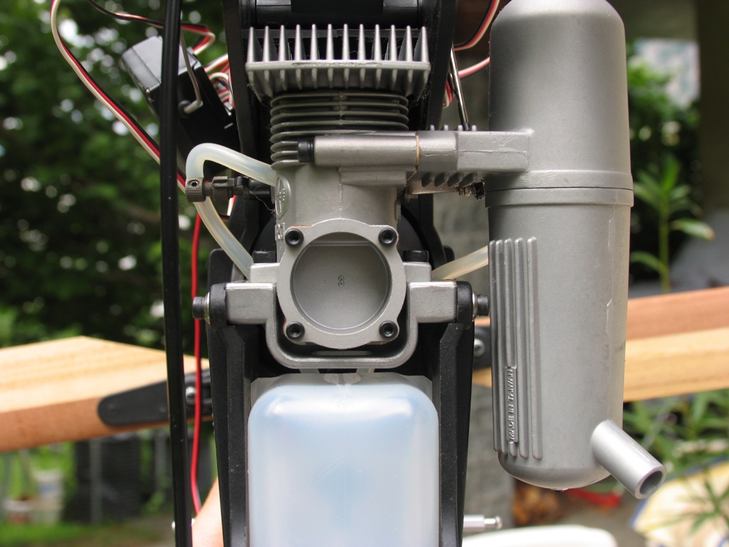 Motor von unten