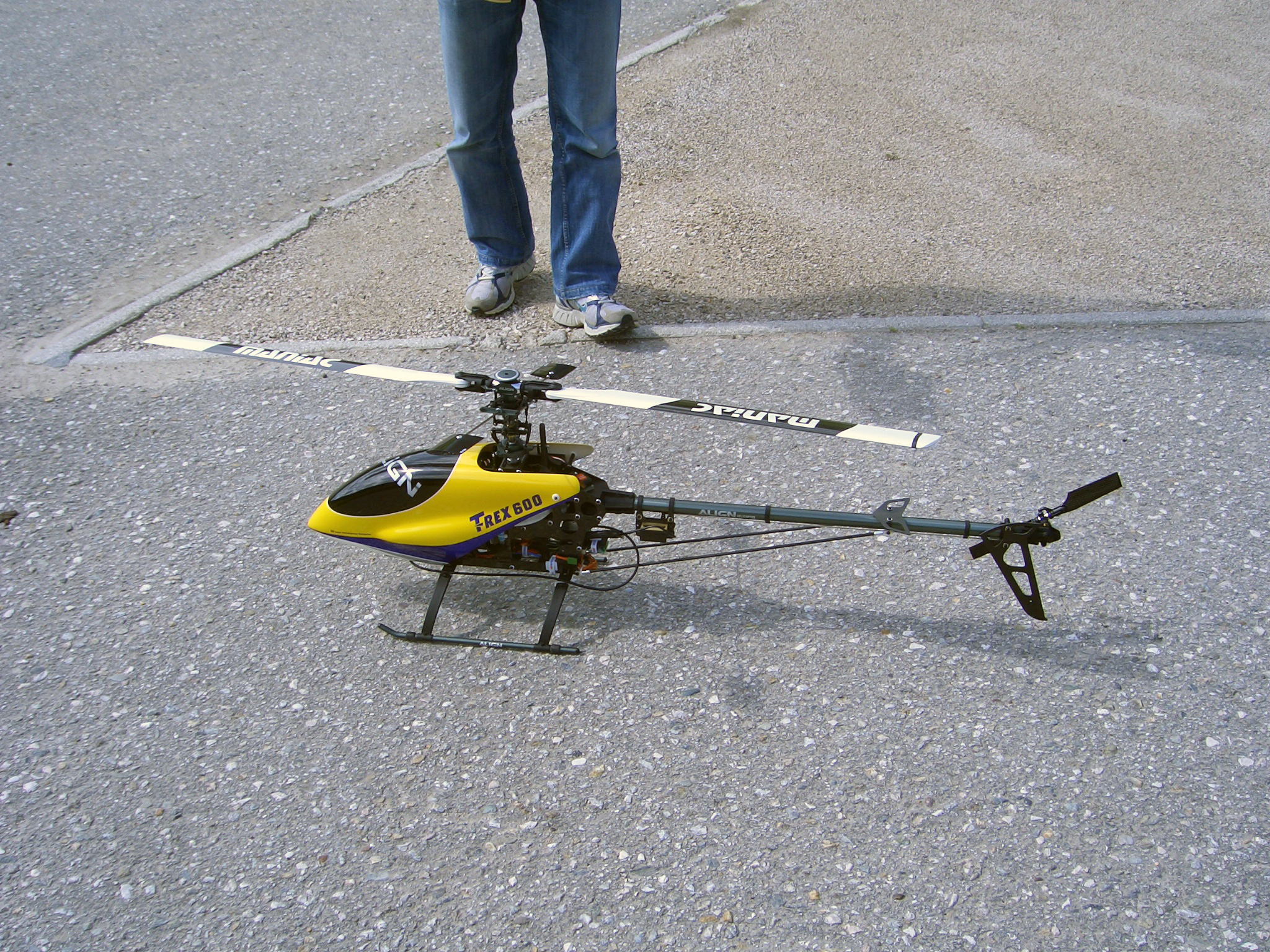 Hier noch ganz weiche Knie...