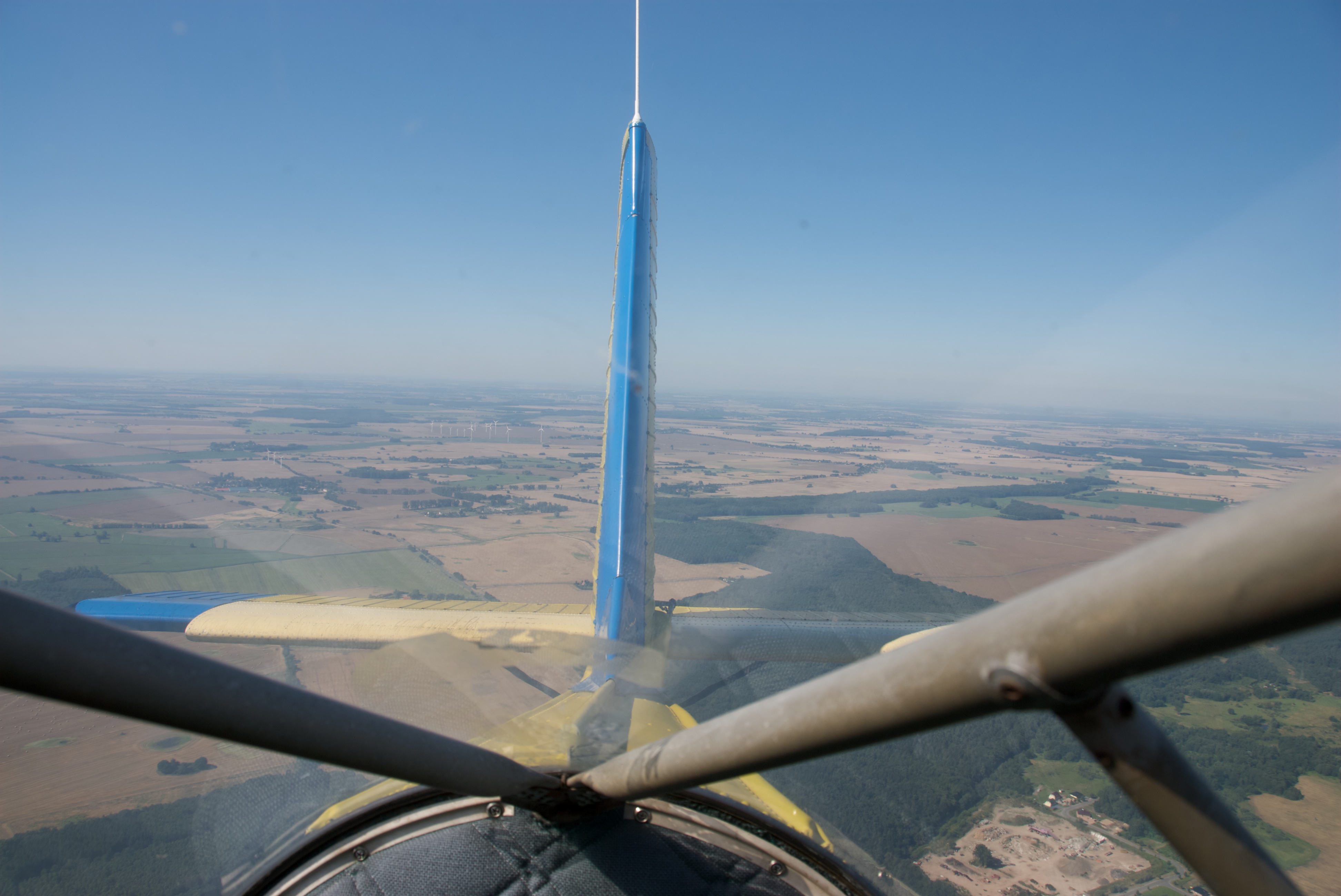 Blick zurück nach Schmoldow