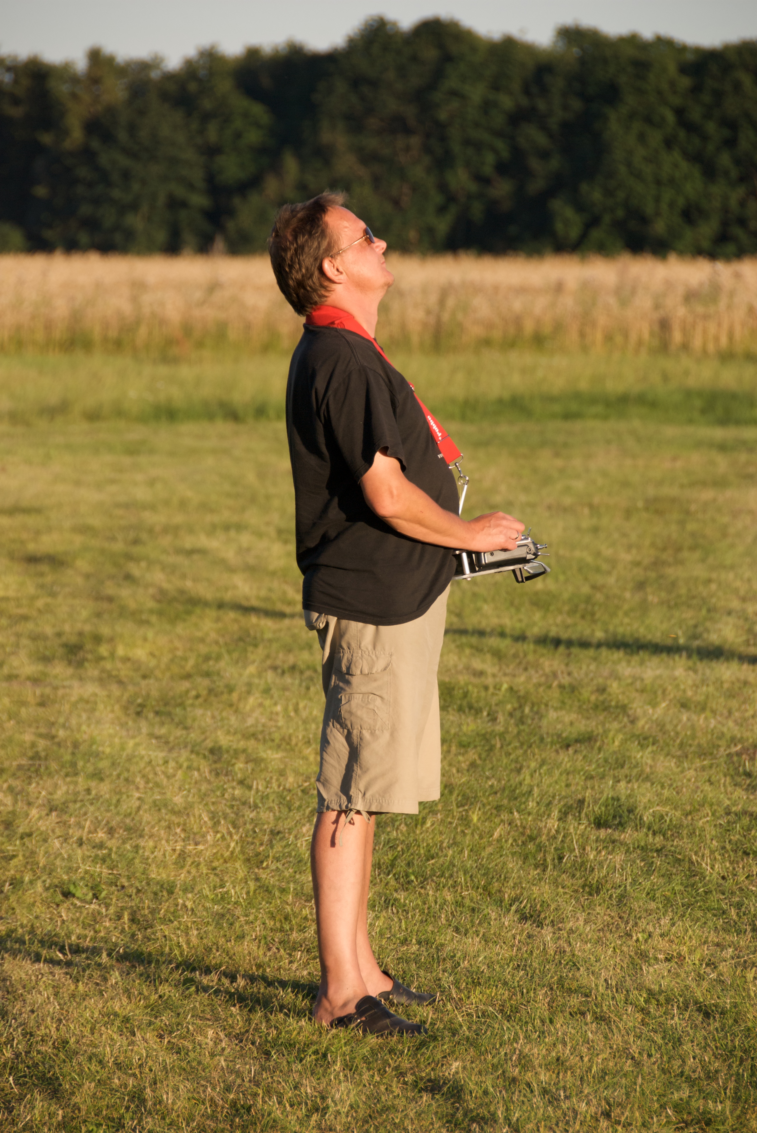 Harald beim EasyGlidern
