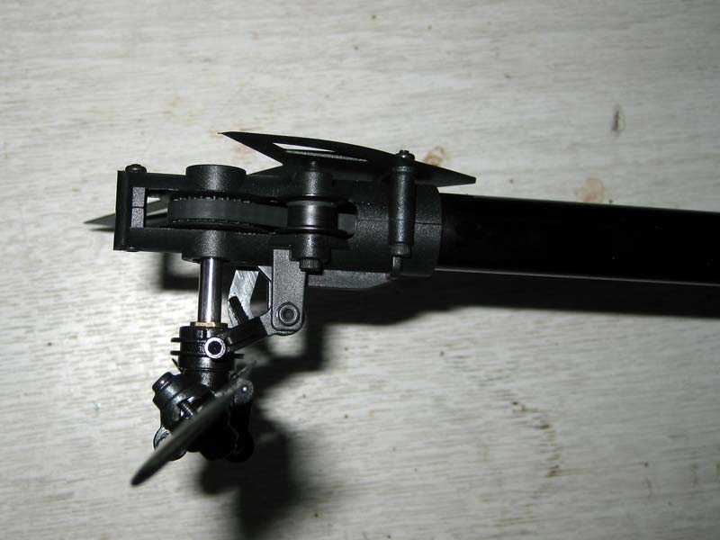 Heckrotorausschlag +/- 45°