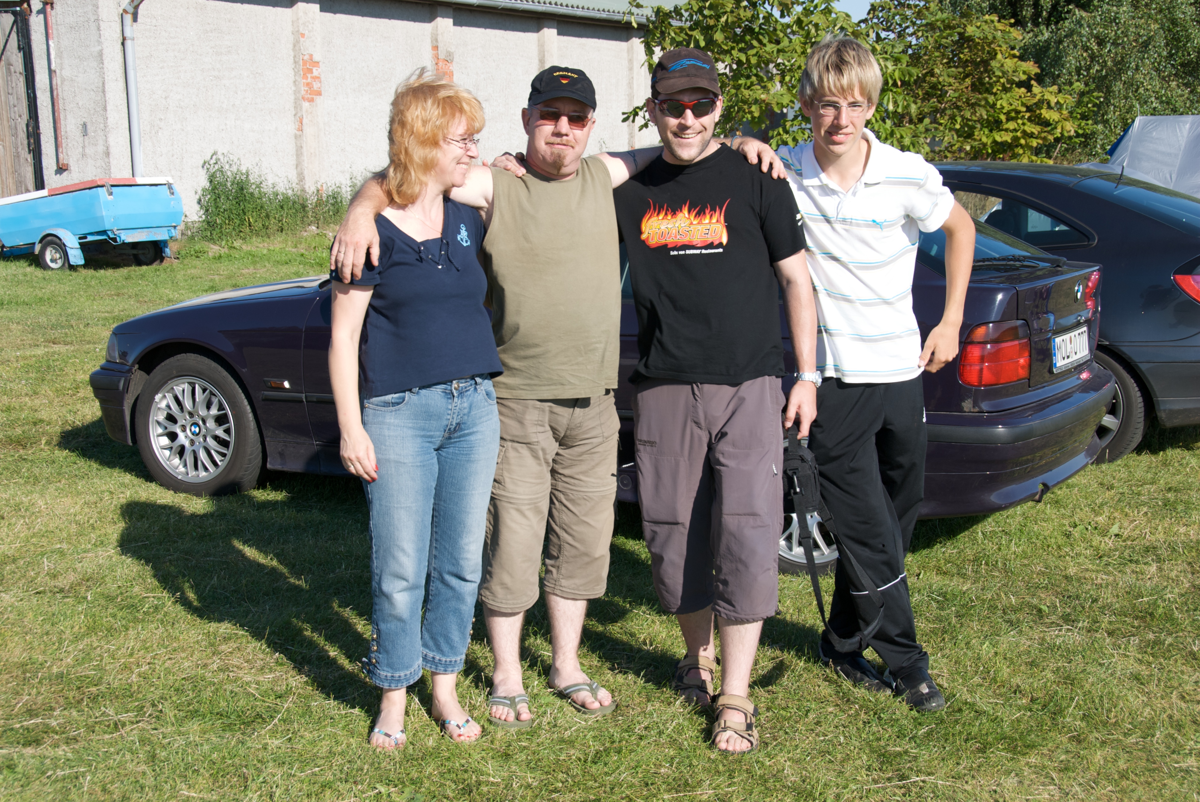 Biggi, Jörg, Michael und Jan