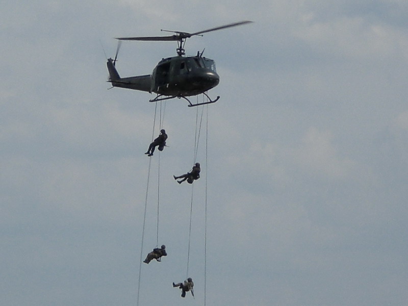 Fast Roping der Jäger