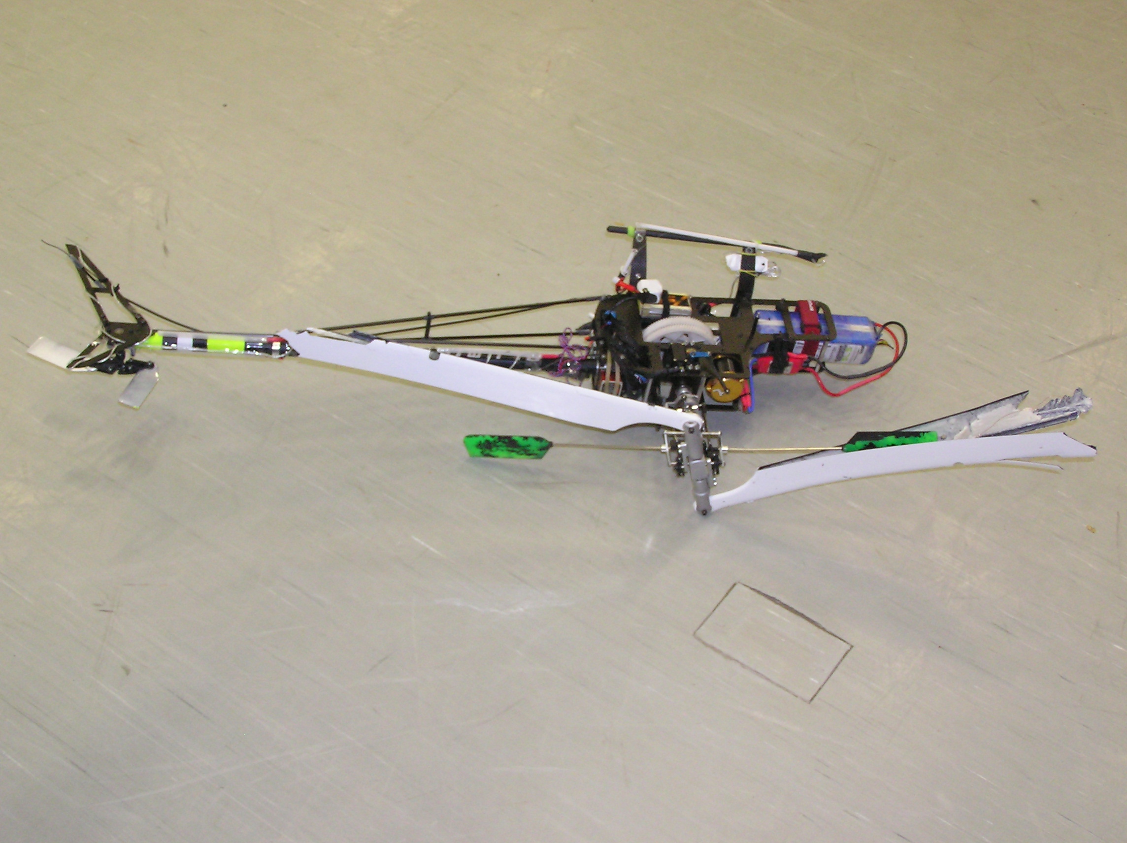 Roxxter nach Rückenflug