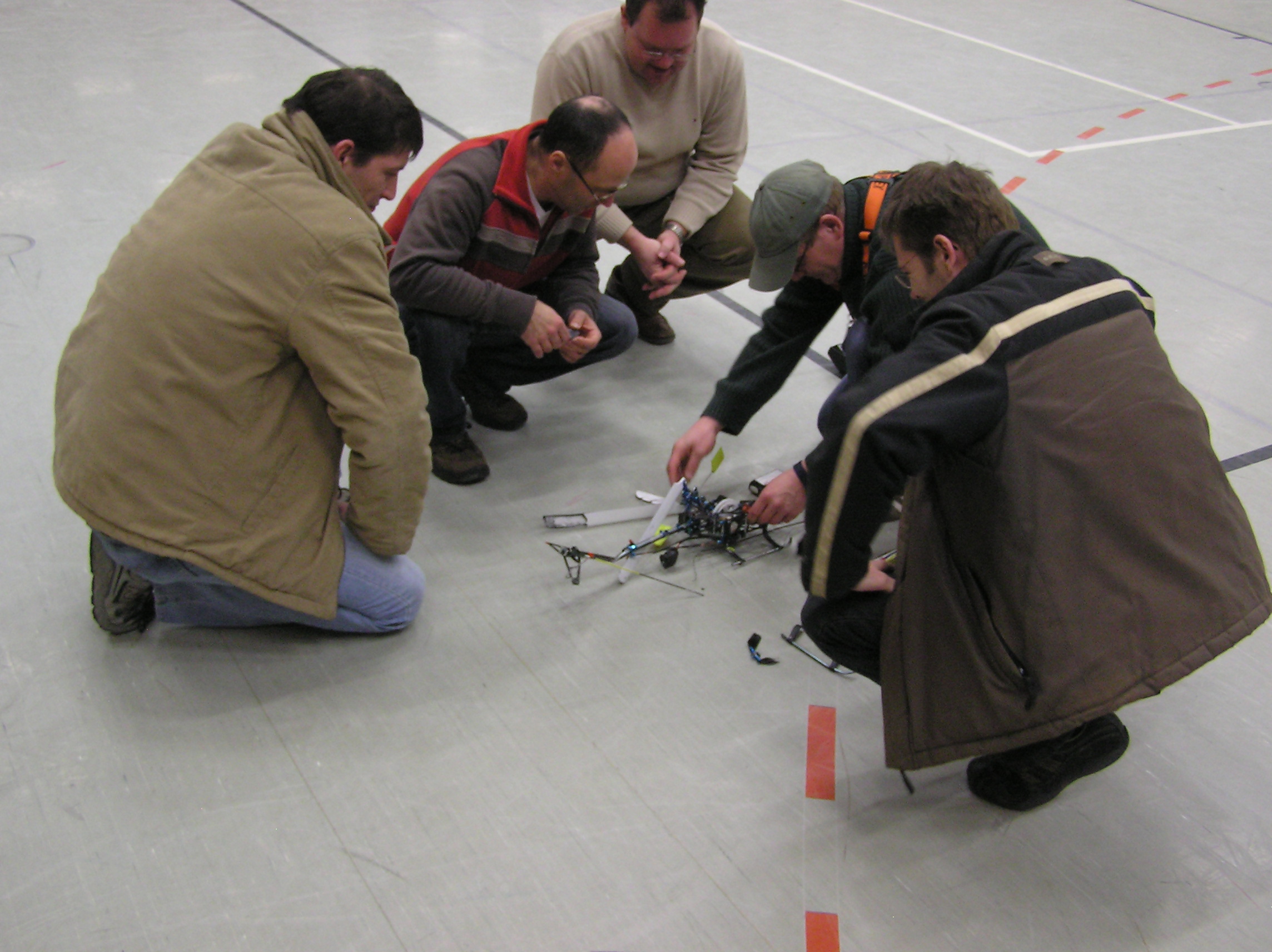 Trex 450 in den letzten Zügen
