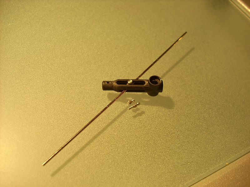 habe ganz vorsichtig versucht, die Kugel herauszuschrauben ...