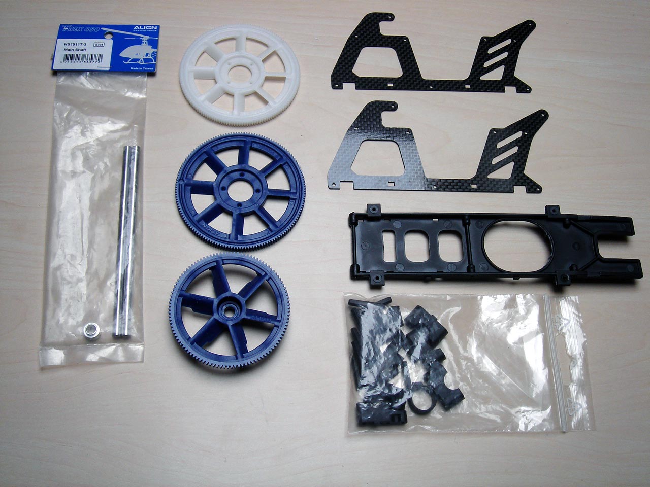 neue Teile unverpackt