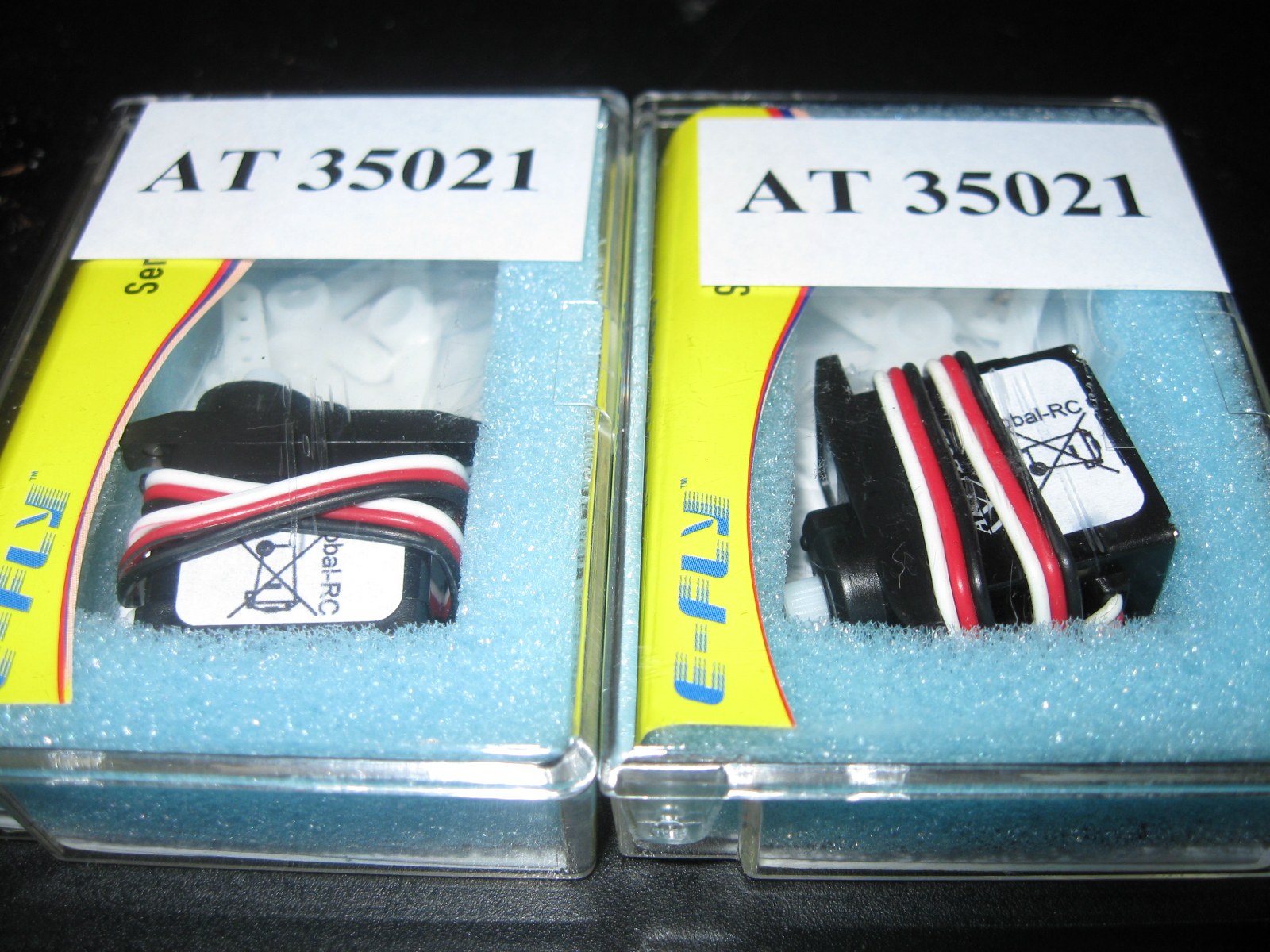 Servos zum dumpingpreis, aber die Daten waren befriedigend.