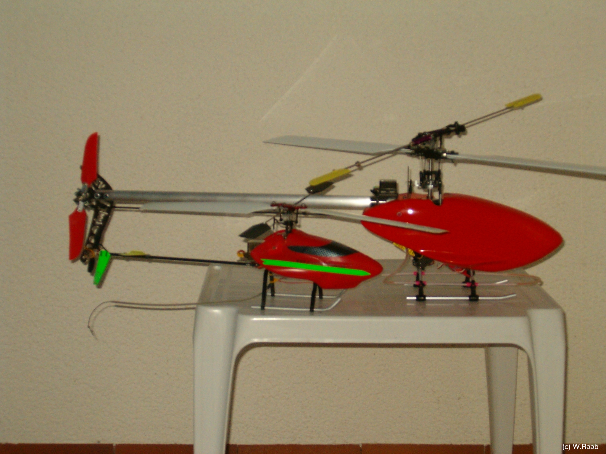 der eine steht halt drunter ;)