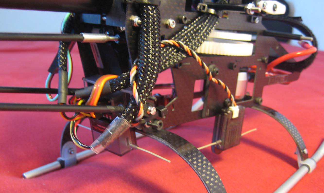 Empfängereinbau mit Spektrum AR6200...