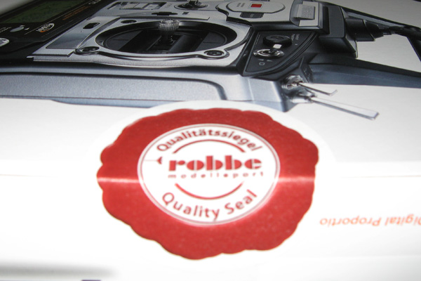 siegel auf der verpackung