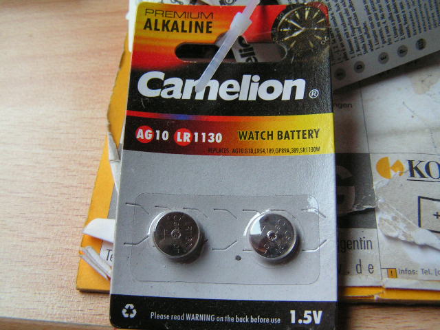 ... und so sehen die geblisterten Verpackungseinheiten aus.