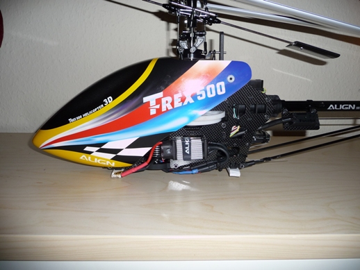 T Rex 500 ESP -  Tiefergelegt :-)
