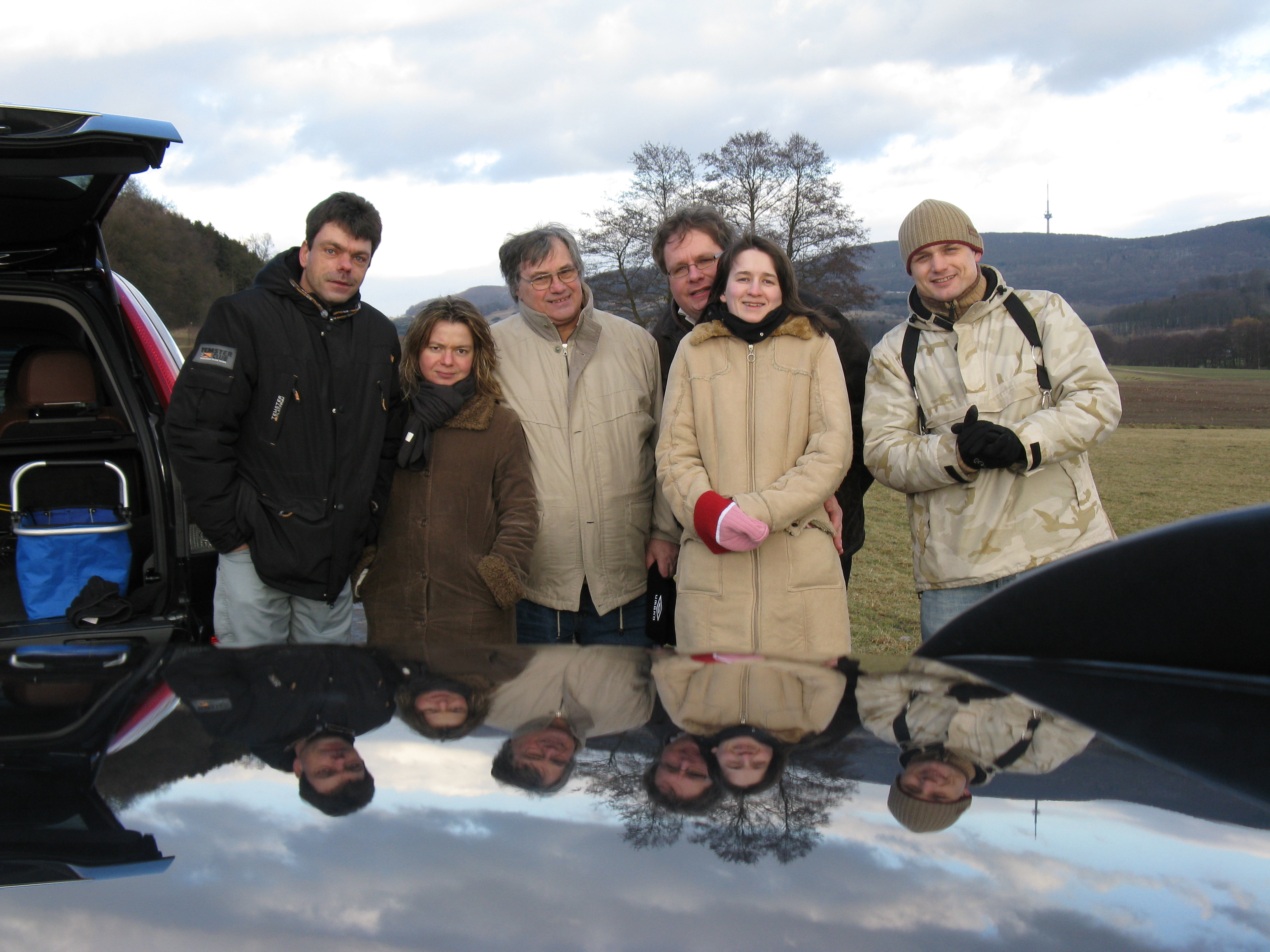 von links nach rechts: Marc, Sonja, Hermann, Alexander, Anke, Heiko
