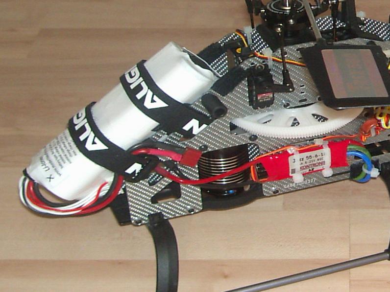 500er Rex mit 6s A123 Akku