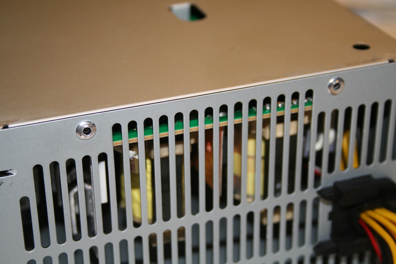 Nieten statt Schrauben grrr...