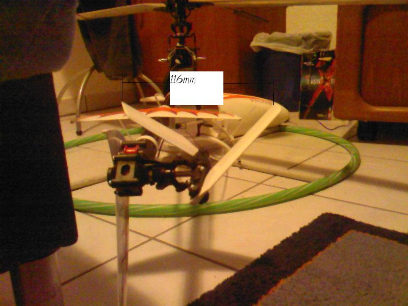 Da ist die Einstellung für Front nach rechts zu sehen (im Anschlag)