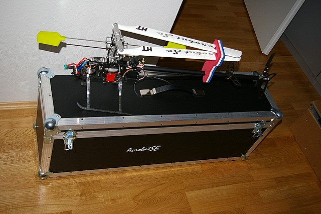 Gesamte Mechanik auf Flightcase