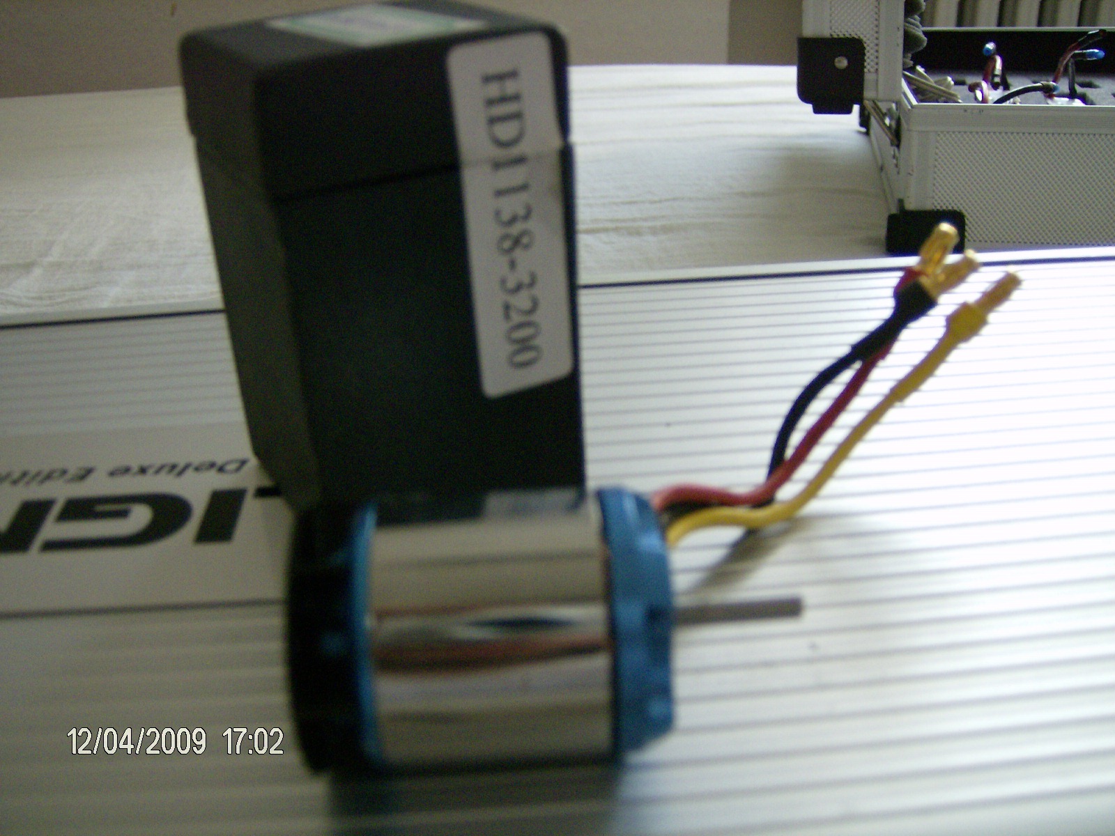 So sieht der Motor aus ...