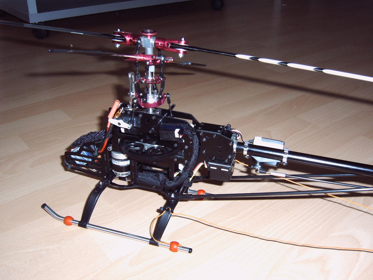 Das Align DS520 hält das Heck wie angenagelt!