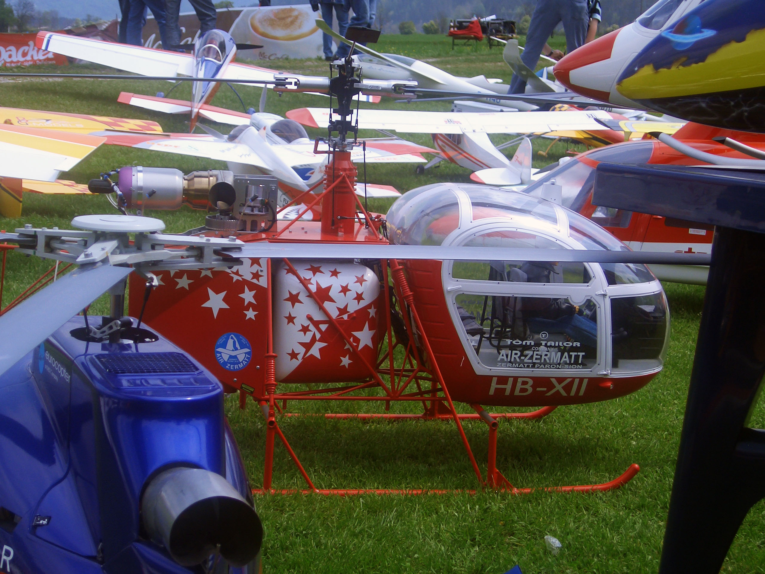 Lama - Superscale - Led - Turbine (klasse Flugbild)