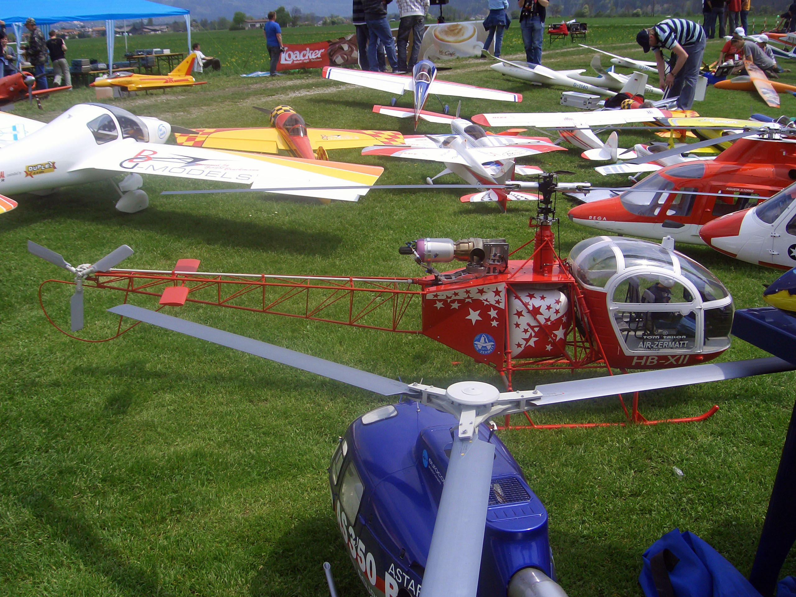 Lama - Superscale - Led - Turbine (klasse Flugbild)