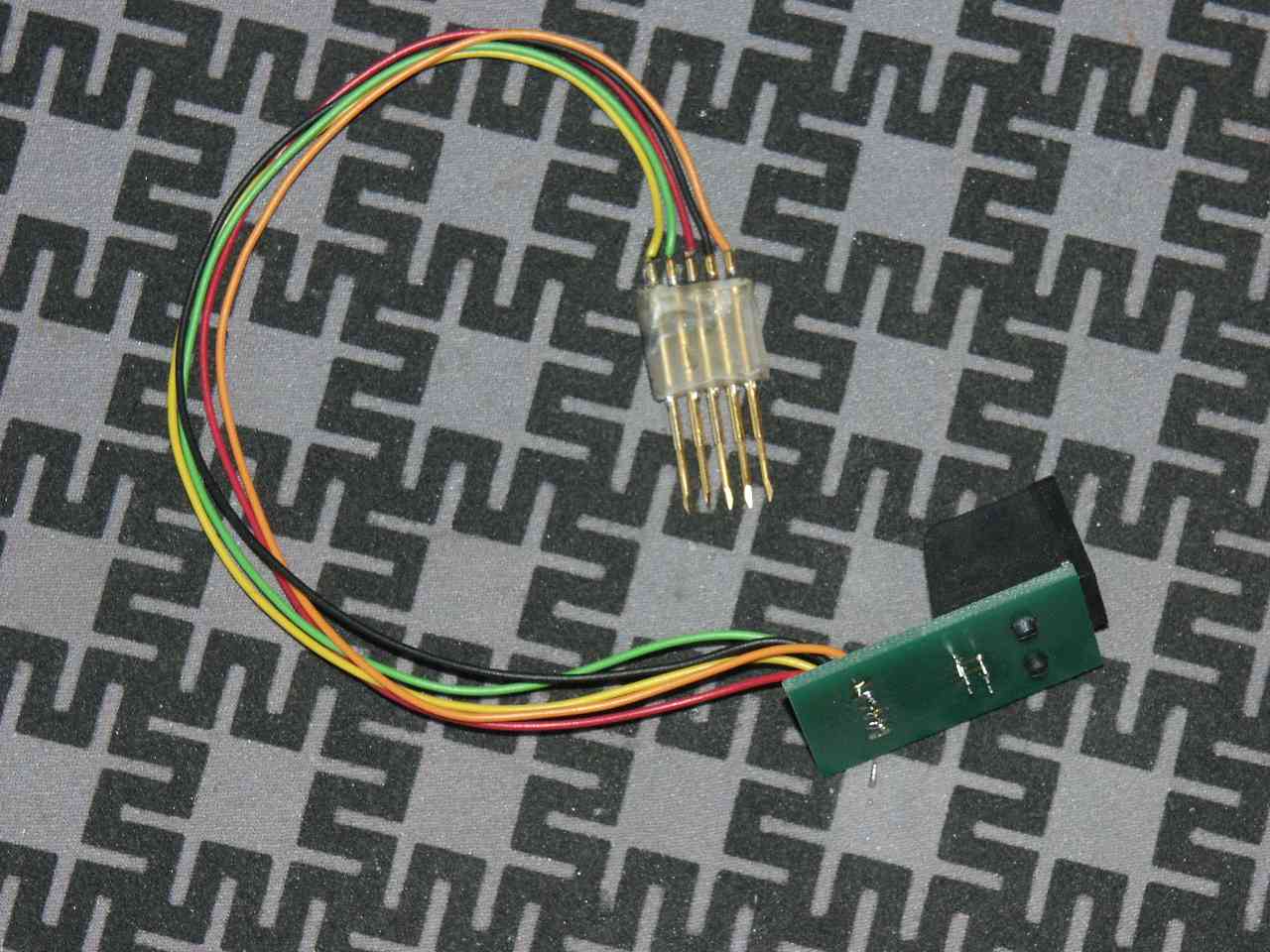 Prog-Adapter zum verbinden von ICD2 mit dem Board