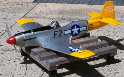 Bespannt, Flugfertig