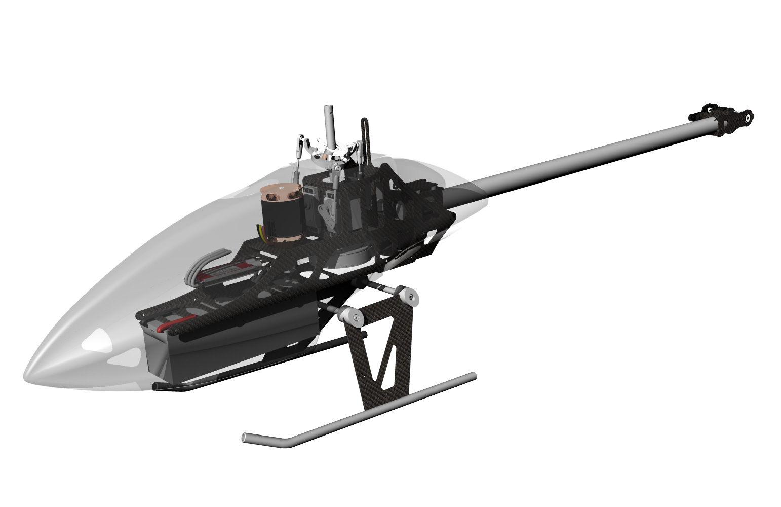 475mm Haube Voll-Riemen Variante