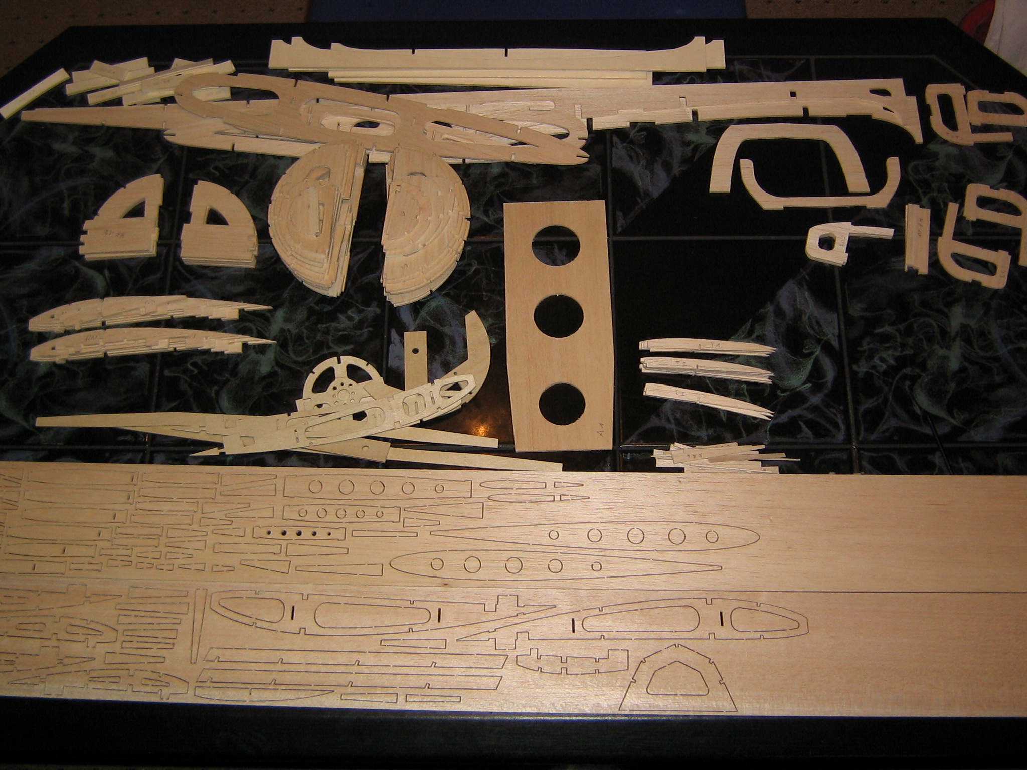 ca. 50% der Einzelteile