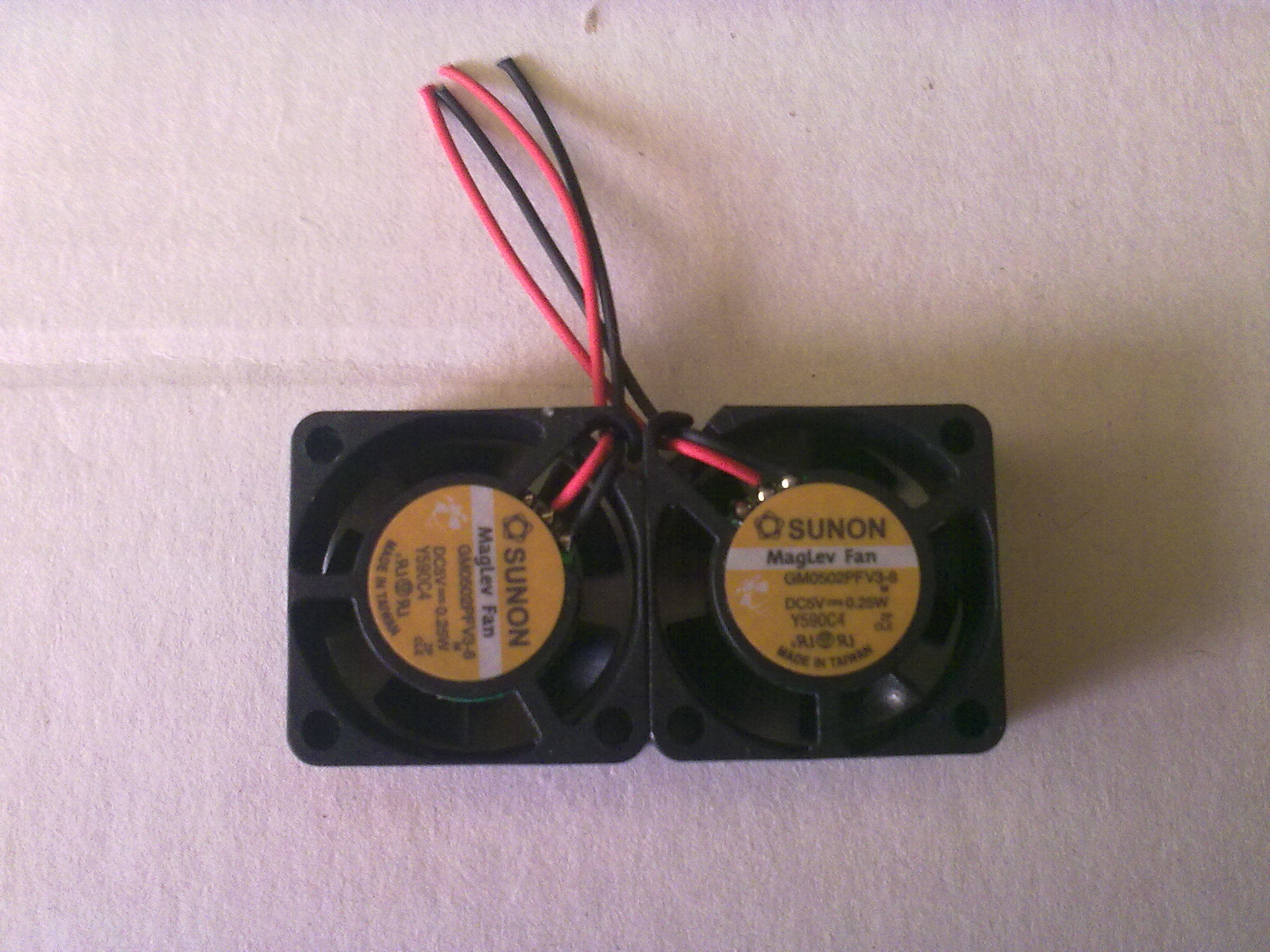 Je 2x Sunon 25x25mm Lüfter