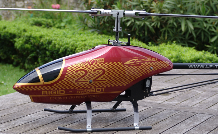 Mein Roxxter 22 in rotmetallic mit Gold