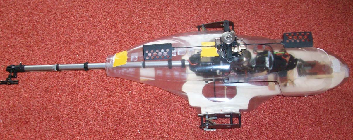 Von der Seite- die Mechanik ist gestern noch etwas nach hinten gewandert