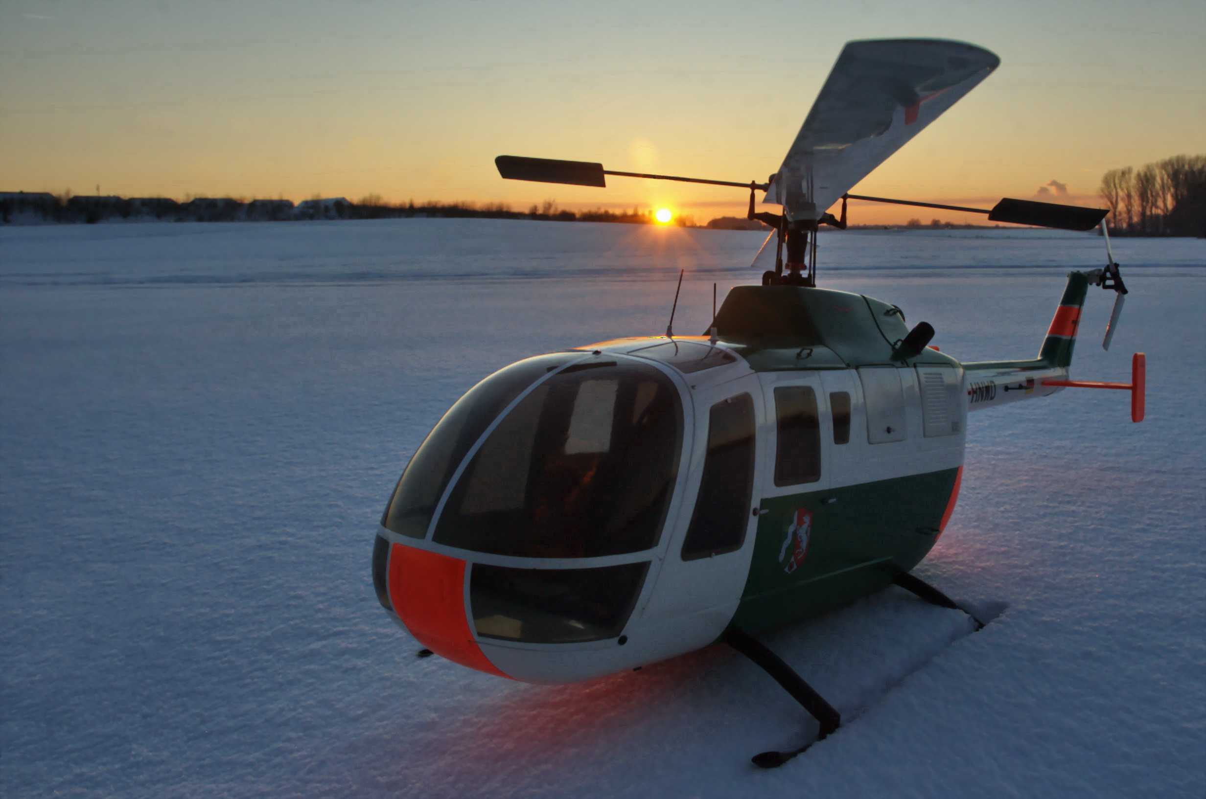 Meine Dicke im Schnee  Rk 1500mm mit 10S