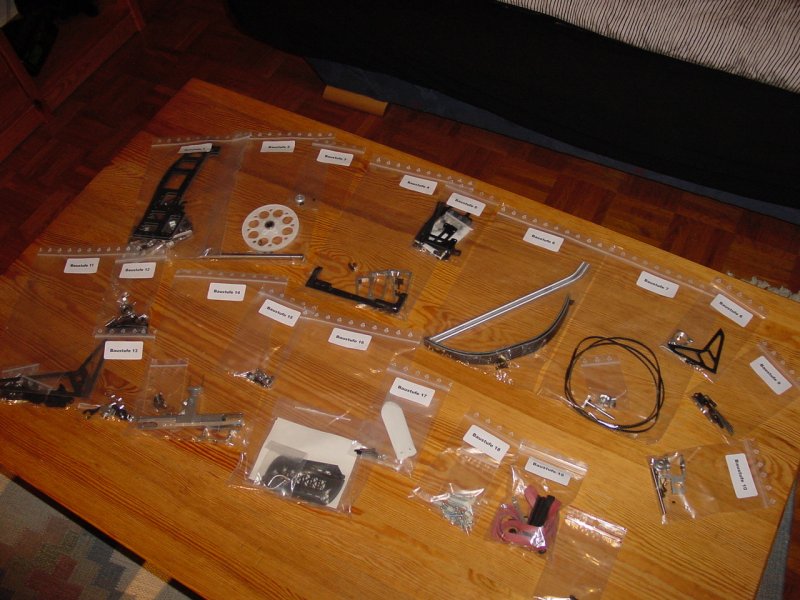 Alles schön nach Baustufen verpackt