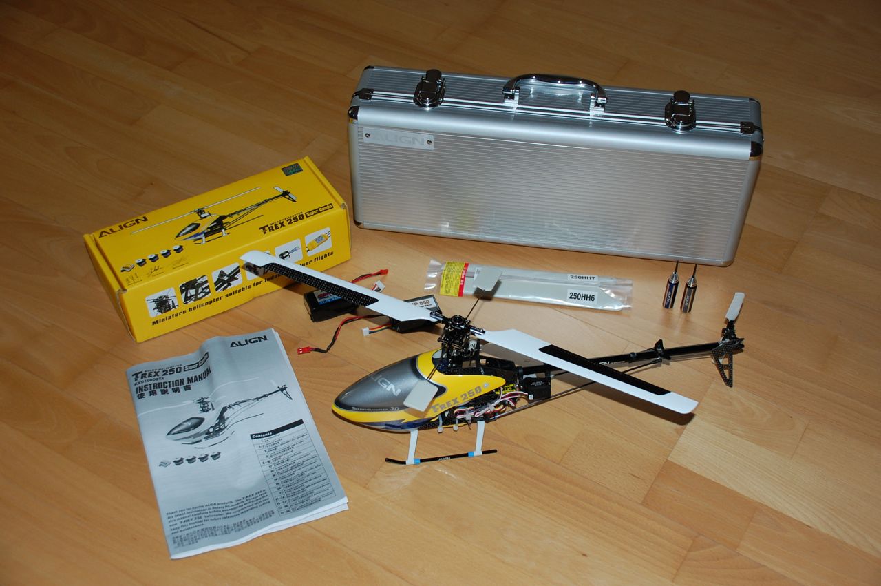 Komplett mit Koffer etc.