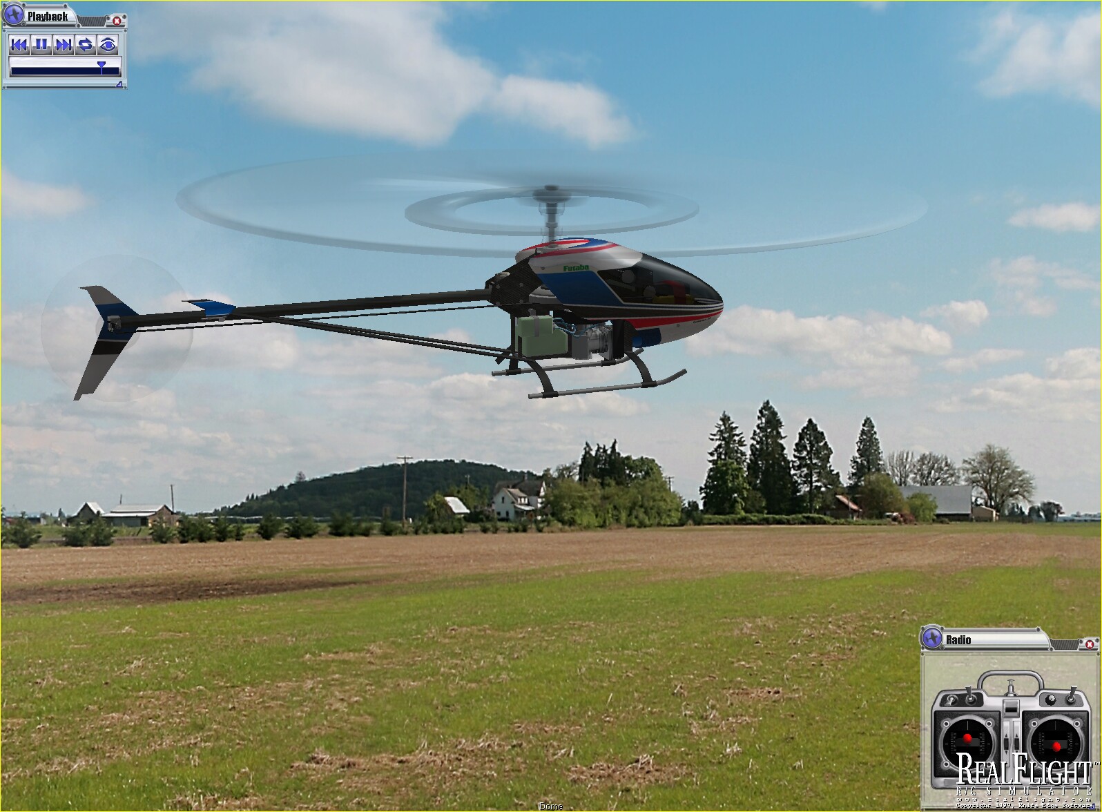 Heli mal von nahem