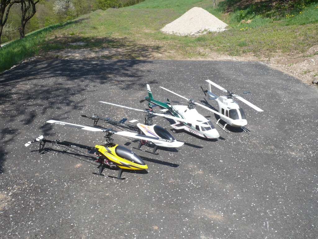 Gruppenfoto von Oben