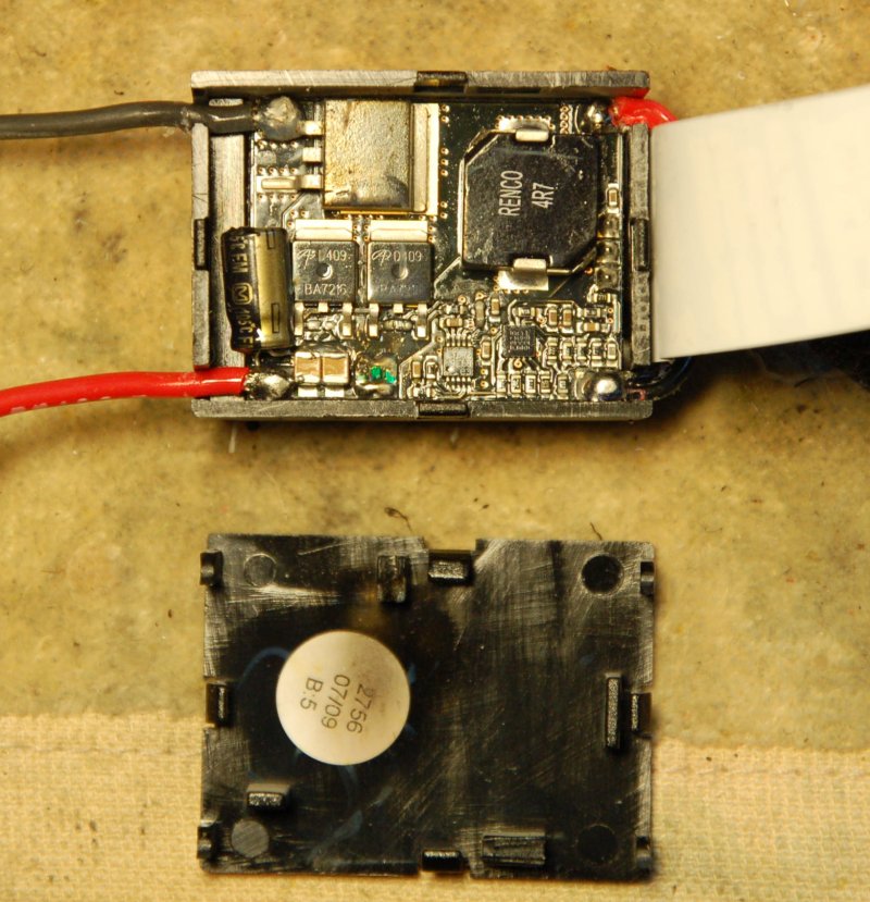 CC BEC Pro, abgeraucht beim Akku-Anstecken