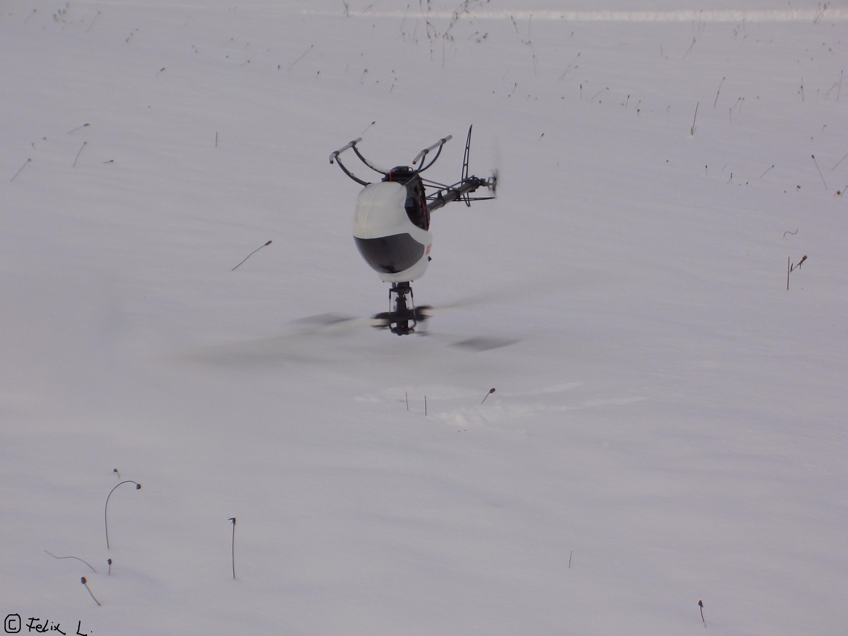Damals im Schnee noch als Logo 5003D mit Paddeln